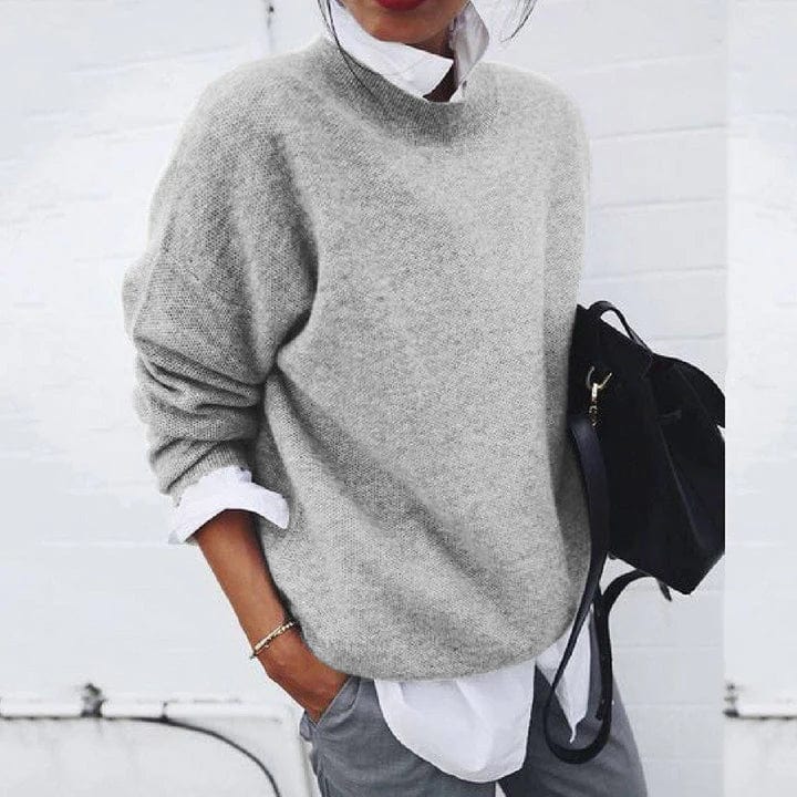 Agnès Paris | Pull Col Montant Maille Fine Nicole