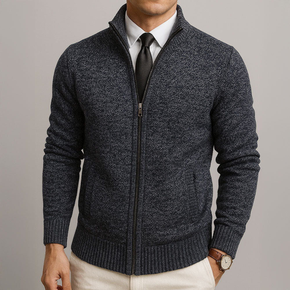 Agnès Paris | Cardigan Zippé Col Montant Henri