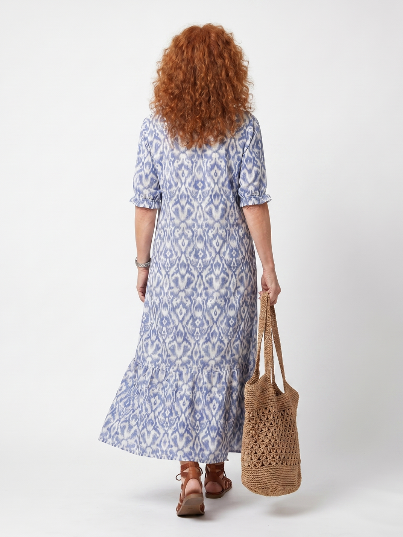 Agnès Paris | Robe Midi Fluide Imprimée Nicole