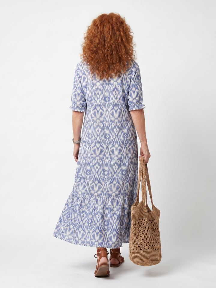 Agnès Paris | Robe Midi Fluide Imprimée Nicole