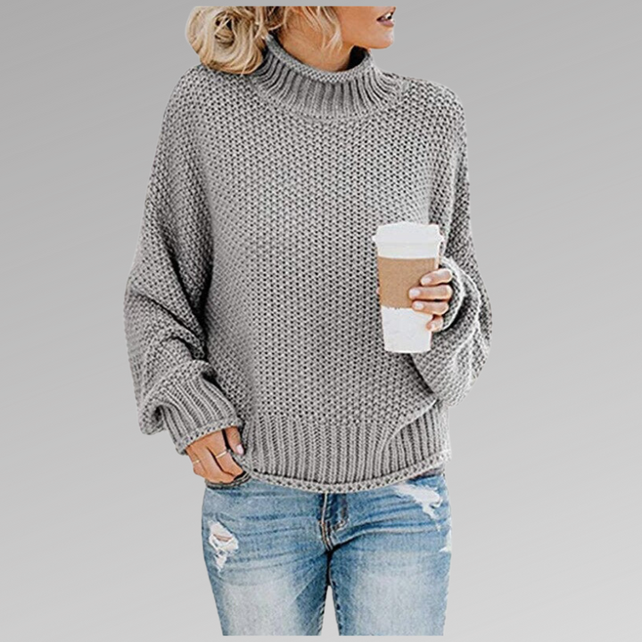 Agnès Paris | Pull Col Roulé Grosse Maille Juliette