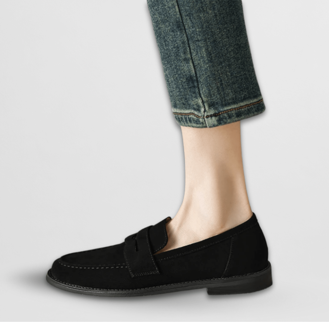 Agnès Paris | Mocassins Daim Rétro Élise