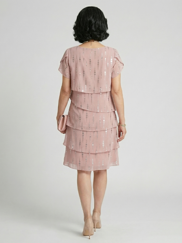 Agnès Paris | Robe longueur genou à pois Makena