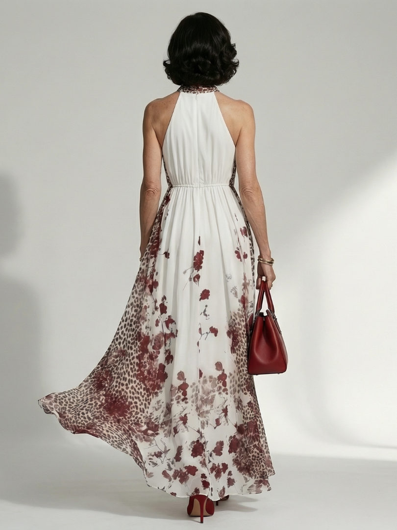 Agnès Paris | Robe Maxi Plissée Blanche Orlune