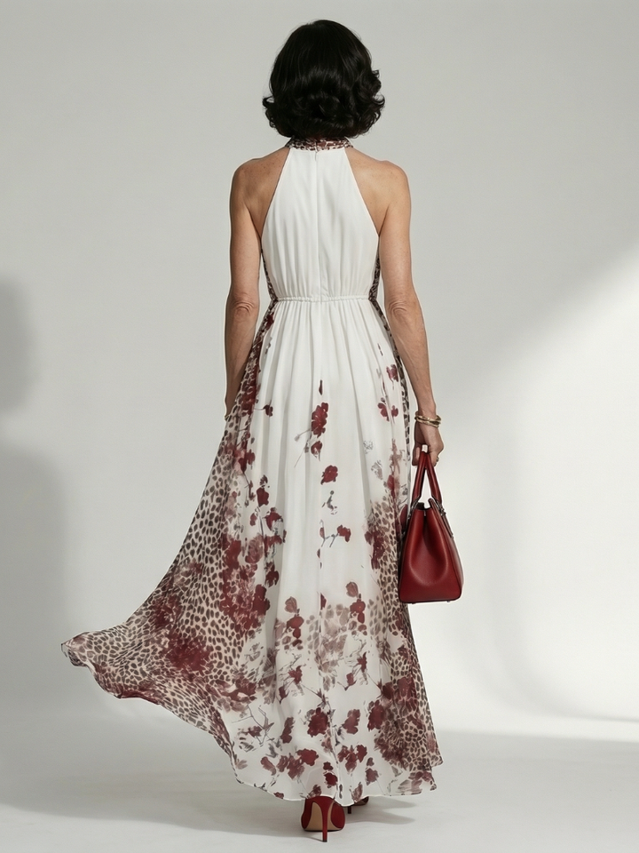 Agnès Paris | Robe Maxi Plissée Blanche Orlune