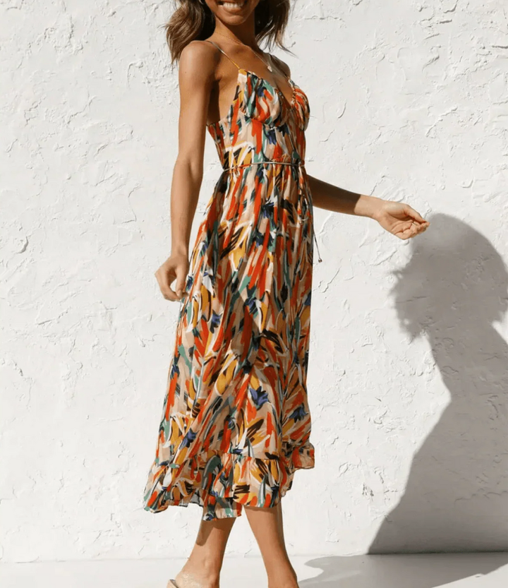 Agnès Paris | Robe Midi Éclat Coloré