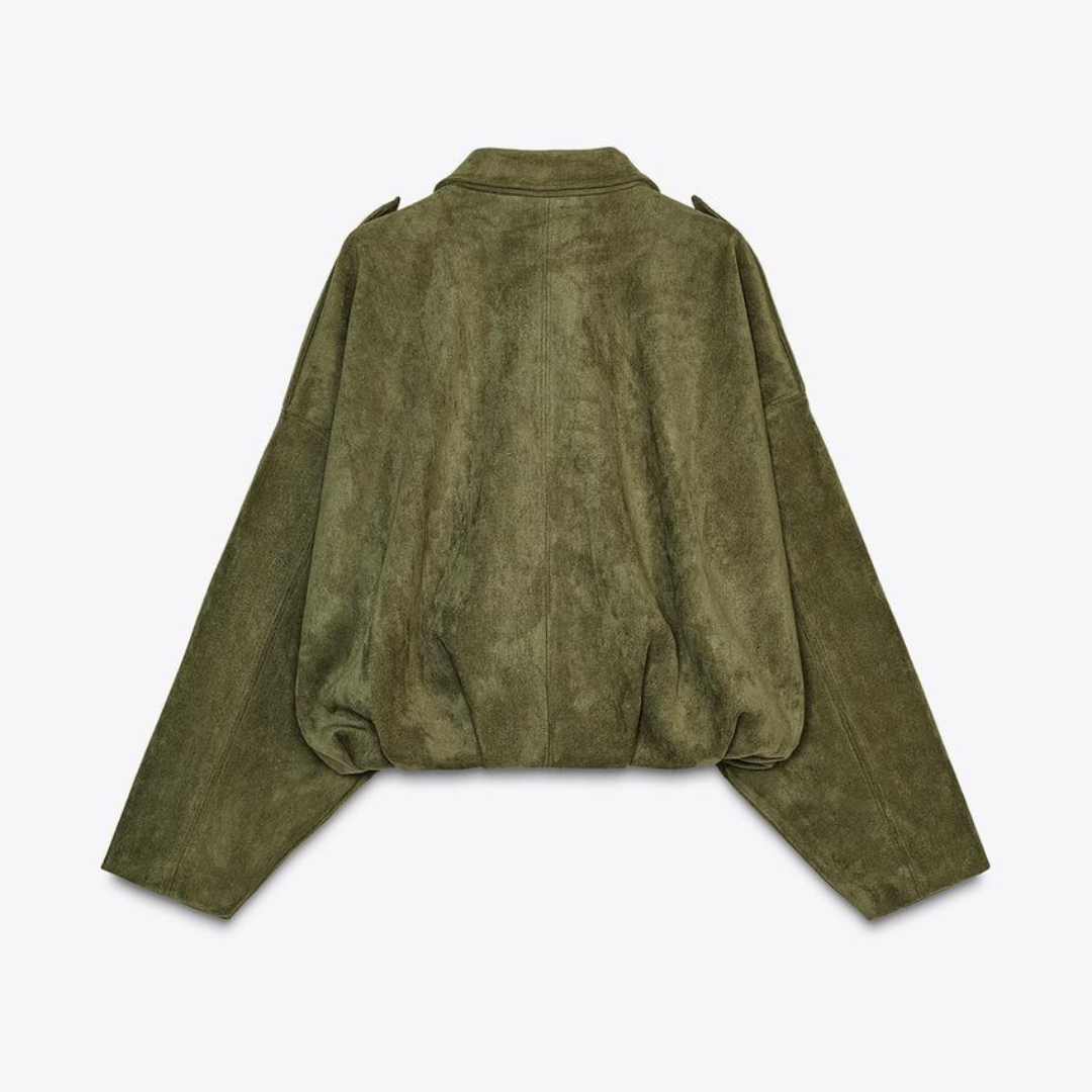 Agnès Paris | VESTE EN FAUX SUÈDE