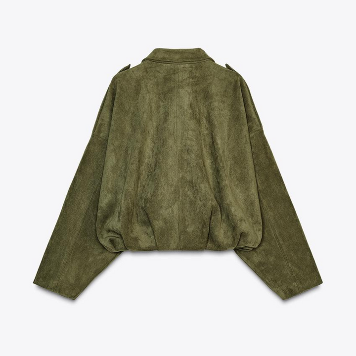 Agnès Paris | VESTE EN FAUX SUÈDE