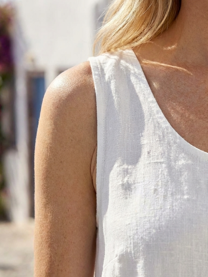 Agnès Paris | Robe midi sans manches Ismera