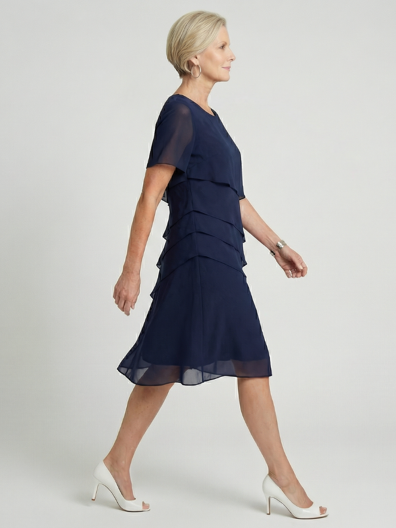 Agnès Paris | Robe douce à mi-longueur Camille