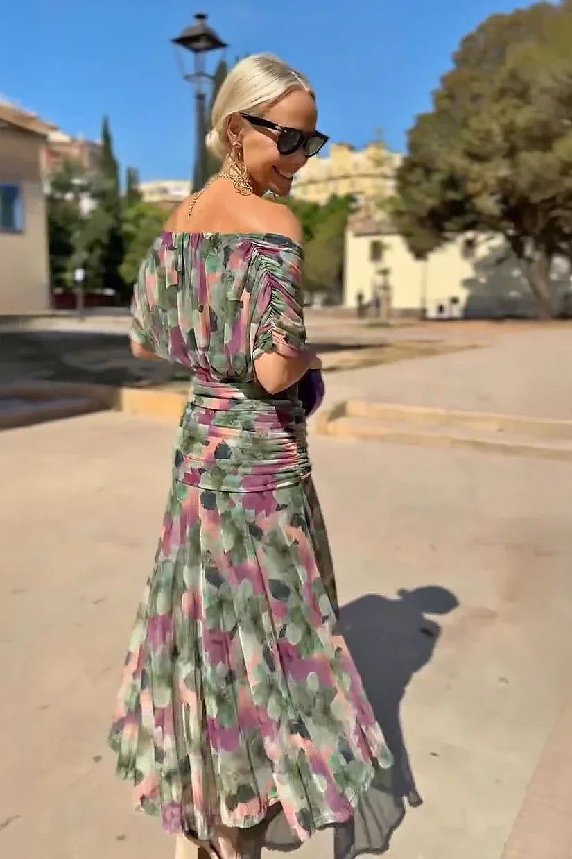 Agnès Paris | Robe Longue Fleurie Vaporeuse Christine