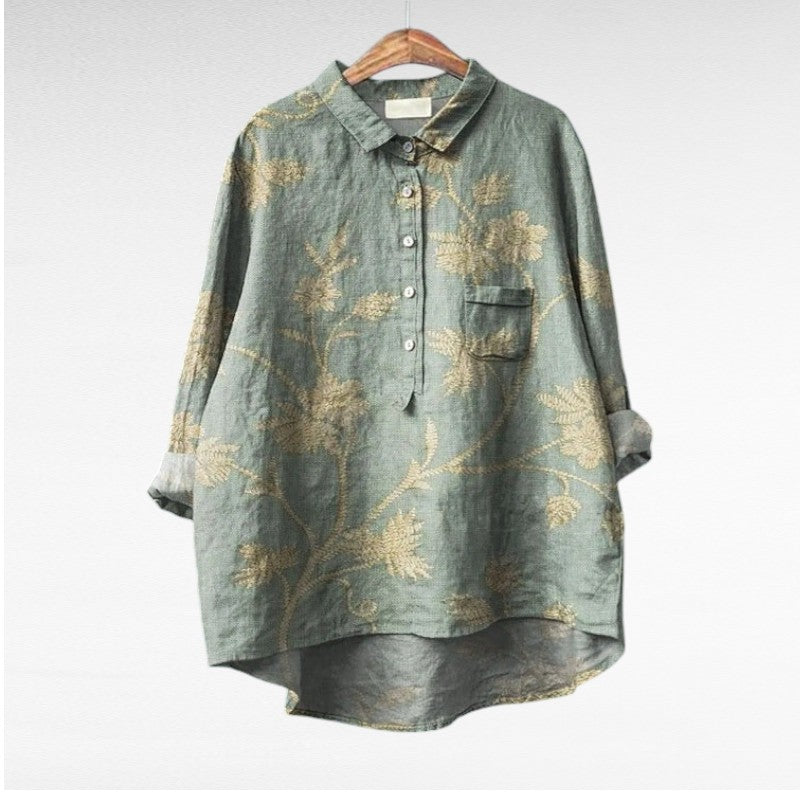 Agnès Paris | Blouses Élégantes à Fleurs Lucie