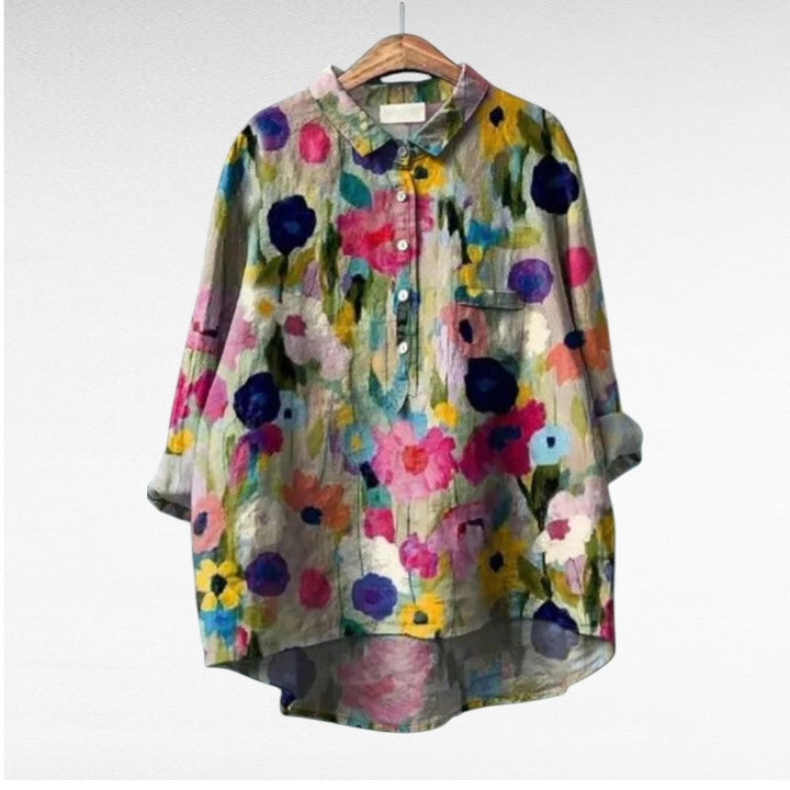 Agnès Paris | Blouses Élégantes à Fleurs Lucie
