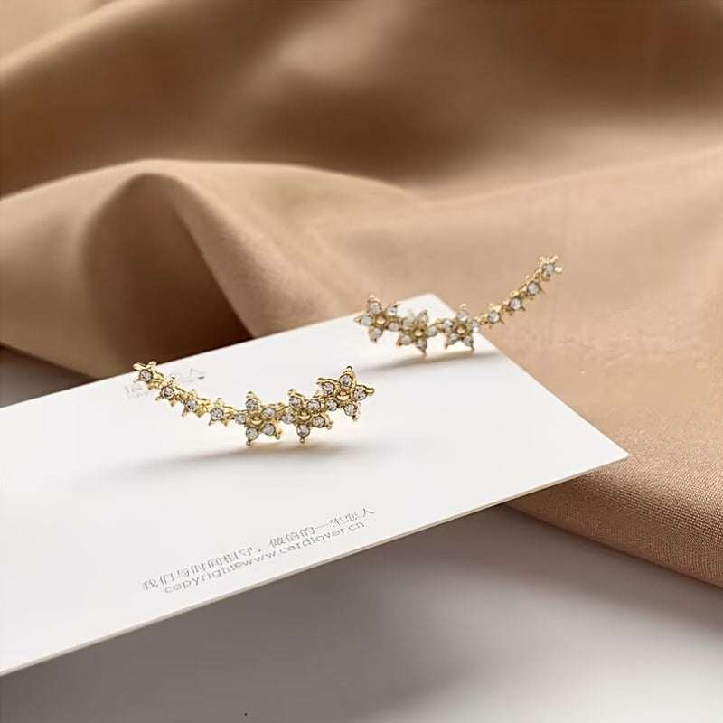 Agnès Paris | BOUCLES D’OREILLES FLORALES INTEMPORELLES
