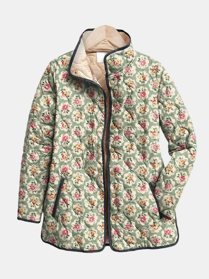 Agnès Paris | Veste Matelassée Tapisserie Fleurie Amélie