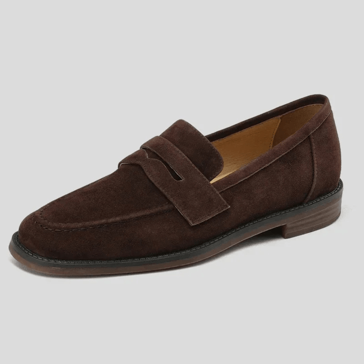 Agnès Paris | Mocassins Daim Rétro Élise