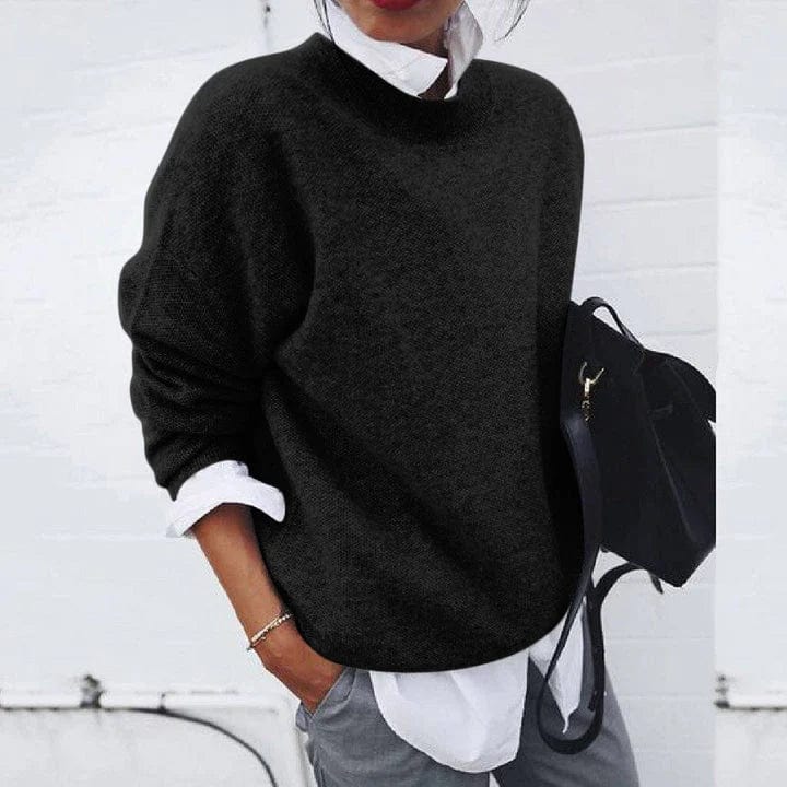 Agnès Paris | Pull Col Montant Maille Fine Nicole