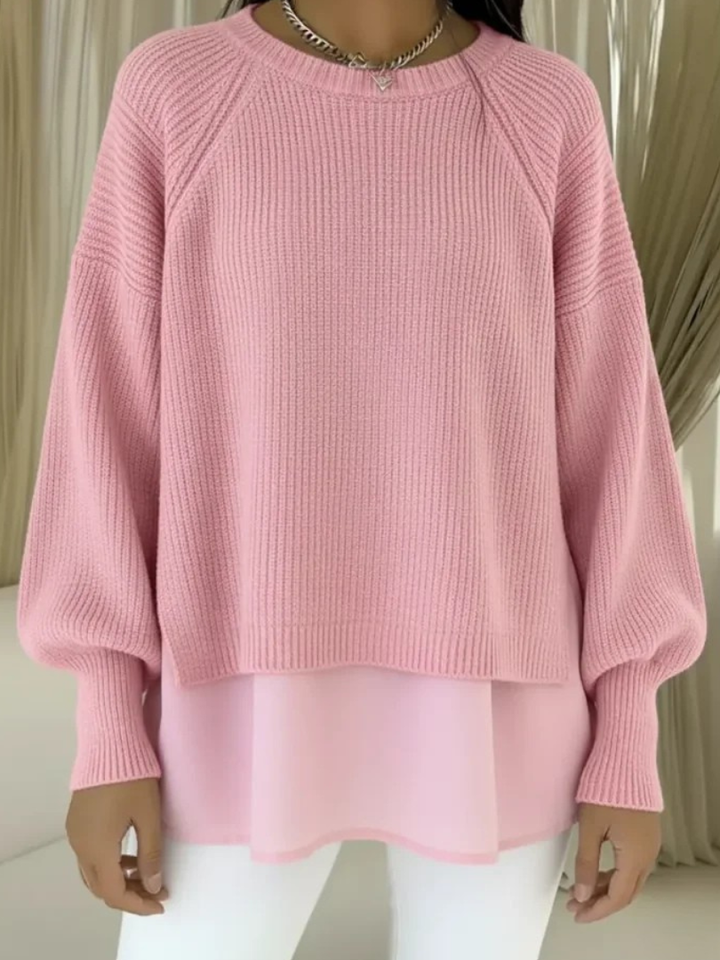 Agnès Paris | Pull Effet Superposé Nathalie