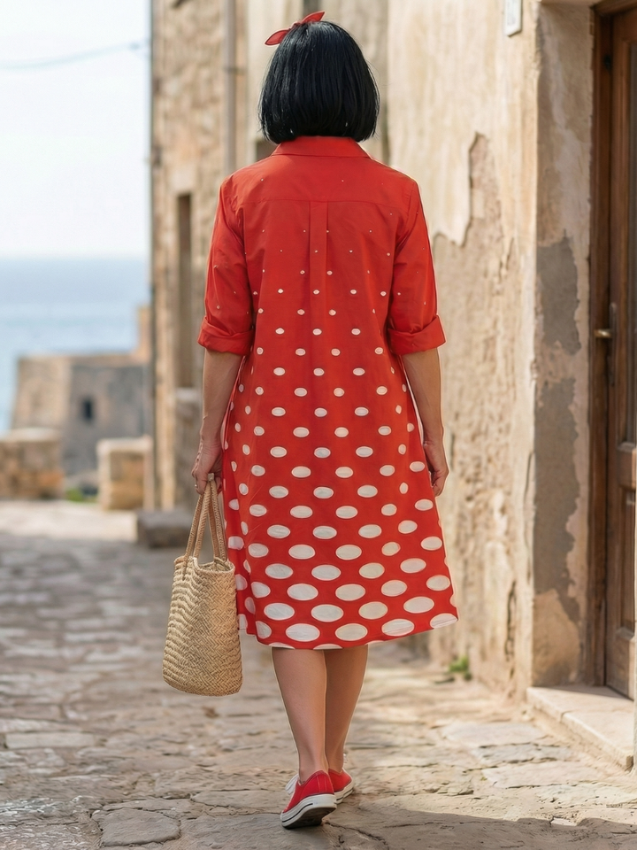 Agnès Paris | Robe à Pois Lumineux Wrenley