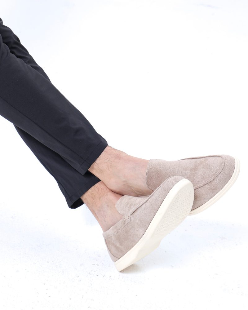 Agnès Paris | MOCASSINS EN CUIR SUEDE