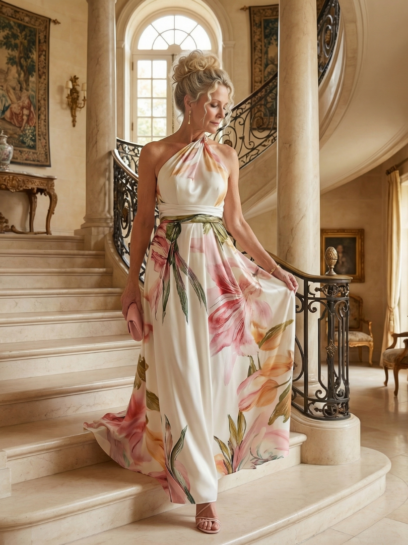 Agnès Paris | Robe Maxi Fleurie Légère Amiel