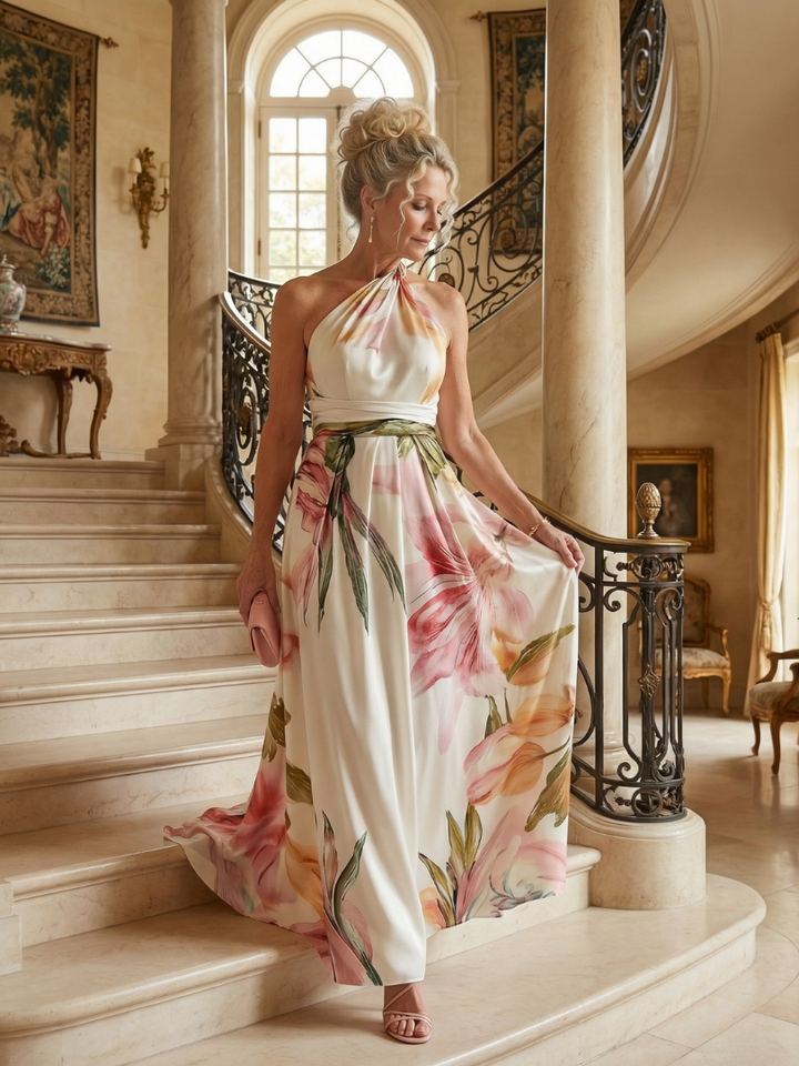 Agnès Paris | Robe Maxi Fleurie Légère Amiel