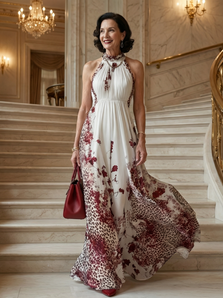Agnès Paris | Robe Maxi Plissée Blanche Orlune