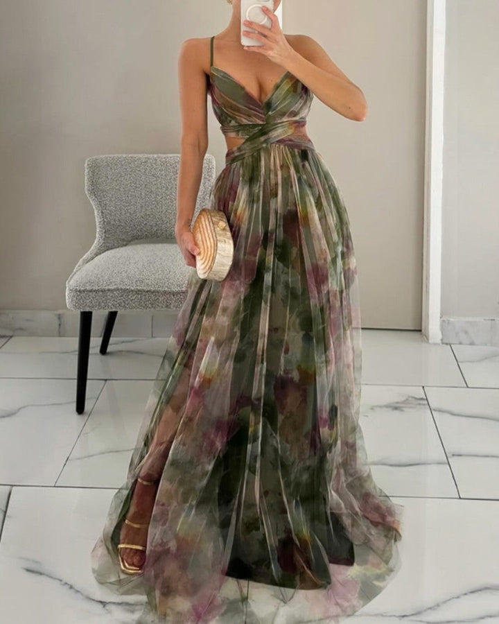Agnès Paris | Robe Maxi Élégance Florale