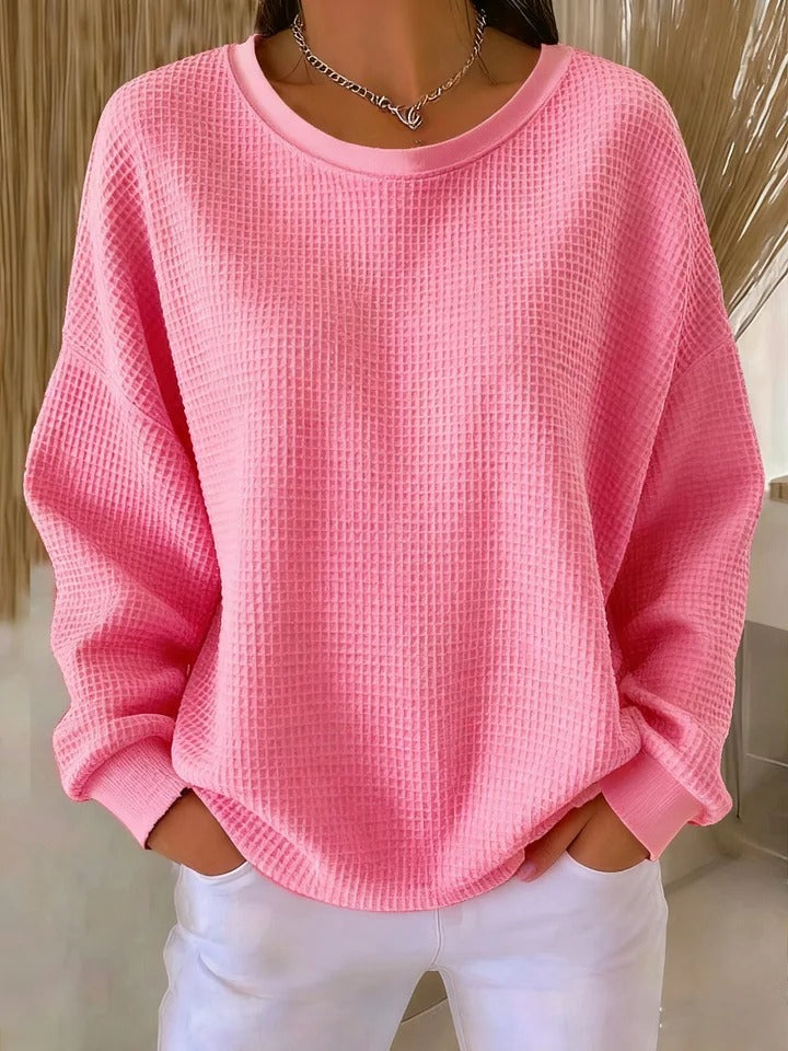 Agnès Paris | Pull Gaufré Oversize Pauline