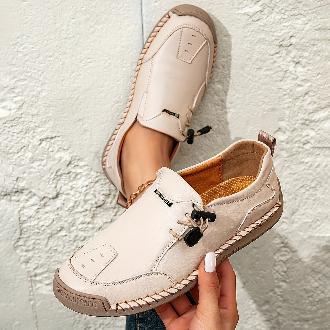 Agnès Paris | Mocassins Confort Piqués Main Mathilde