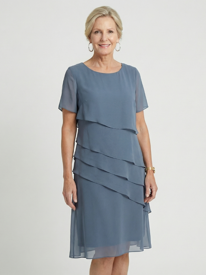 Agnès Paris | Robe douce à mi-longueur Camille
