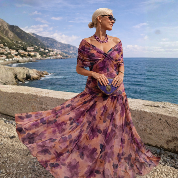 Agnès Paris | Robe Longue Épaules Dénudées Camille