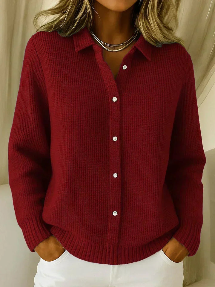 Agnès Paris | Cardigan Maille Texturée Boutonné Catherine