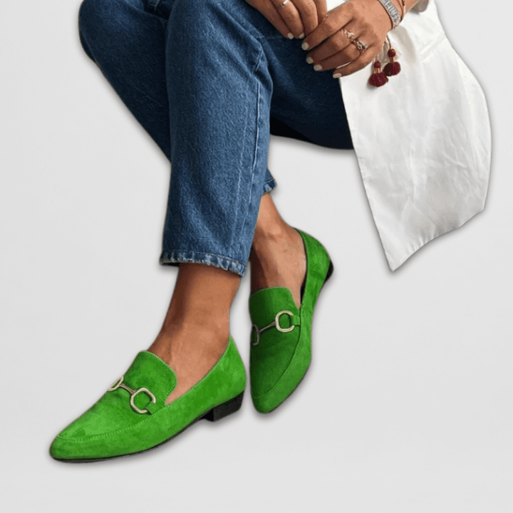 Agnès Paris | Mocassins Daim Colorés Juliette