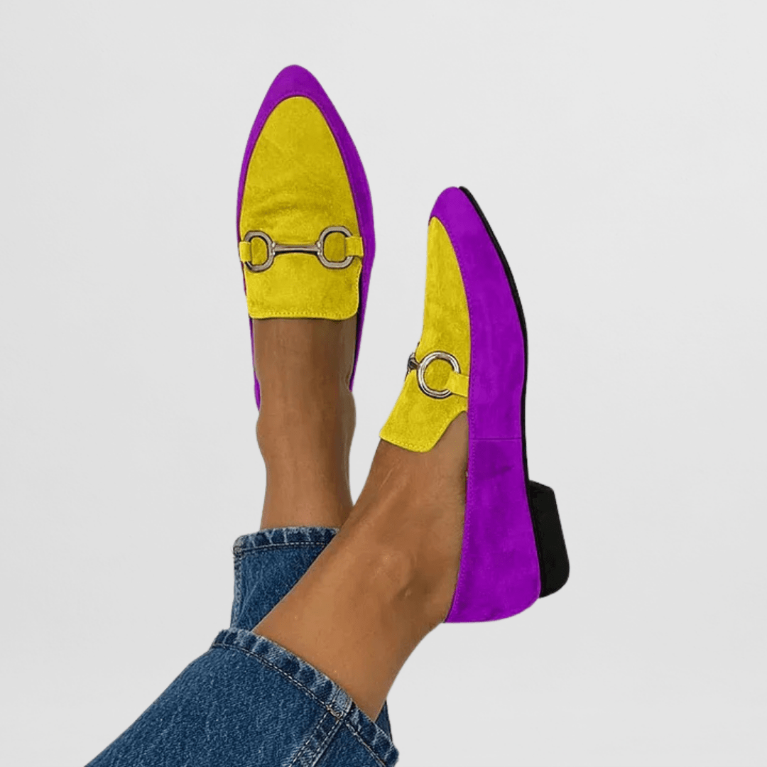 Agnès Paris | Mocassins Daim Colorés Juliette