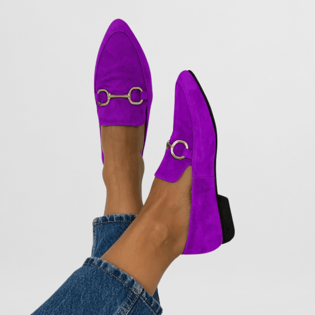 Agnès Paris | Mocassins Daim Colorés Juliette