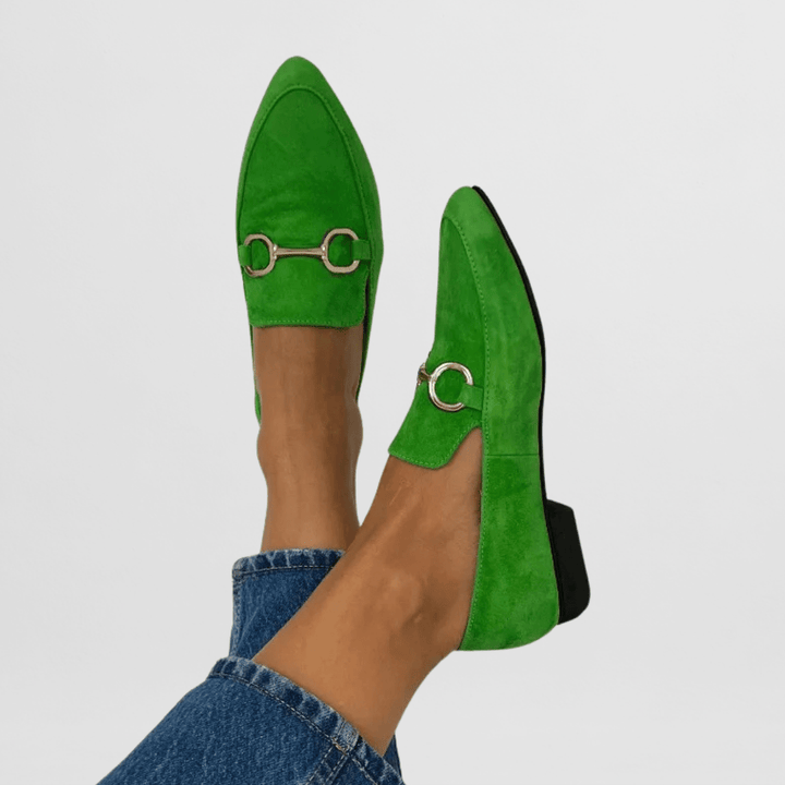Agnès Paris | Mocassins Daim Colorés Juliette