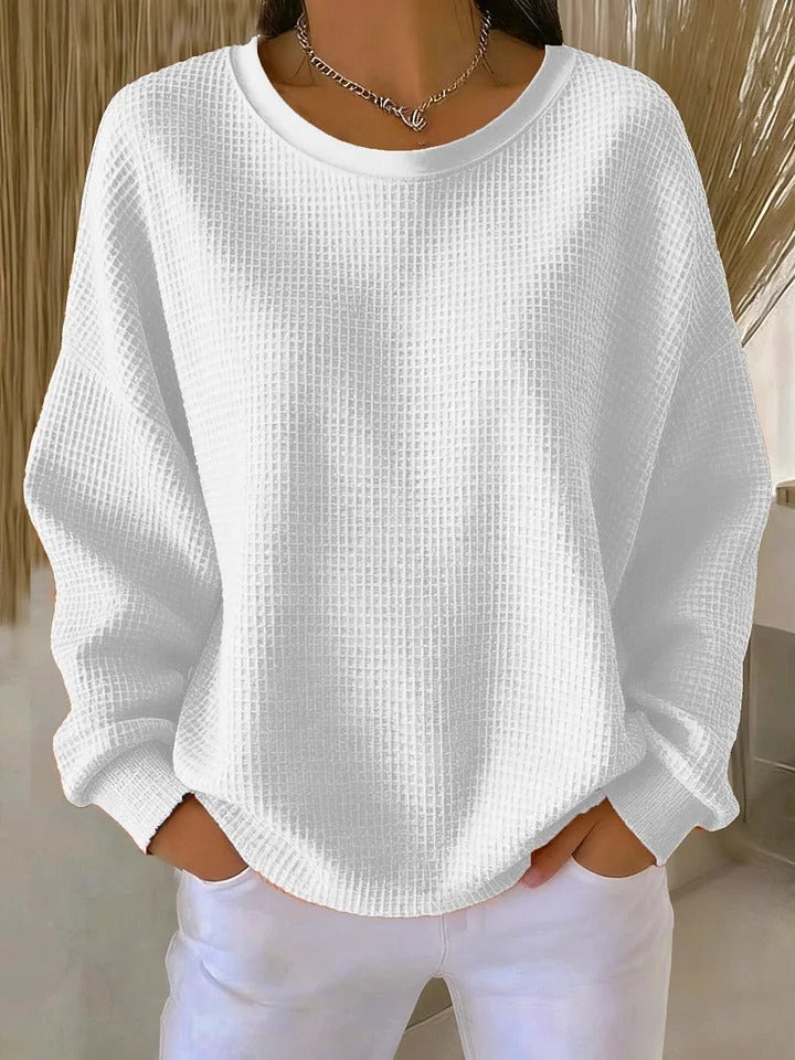 Agnès Paris | Pull Gaufré Oversize Pauline