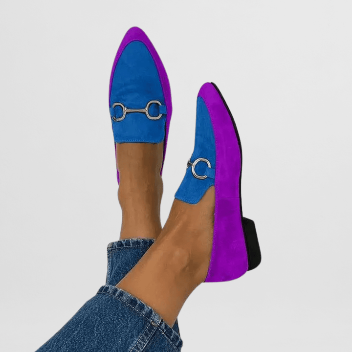 Agnès Paris | Mocassins Daim Colorés Juliette