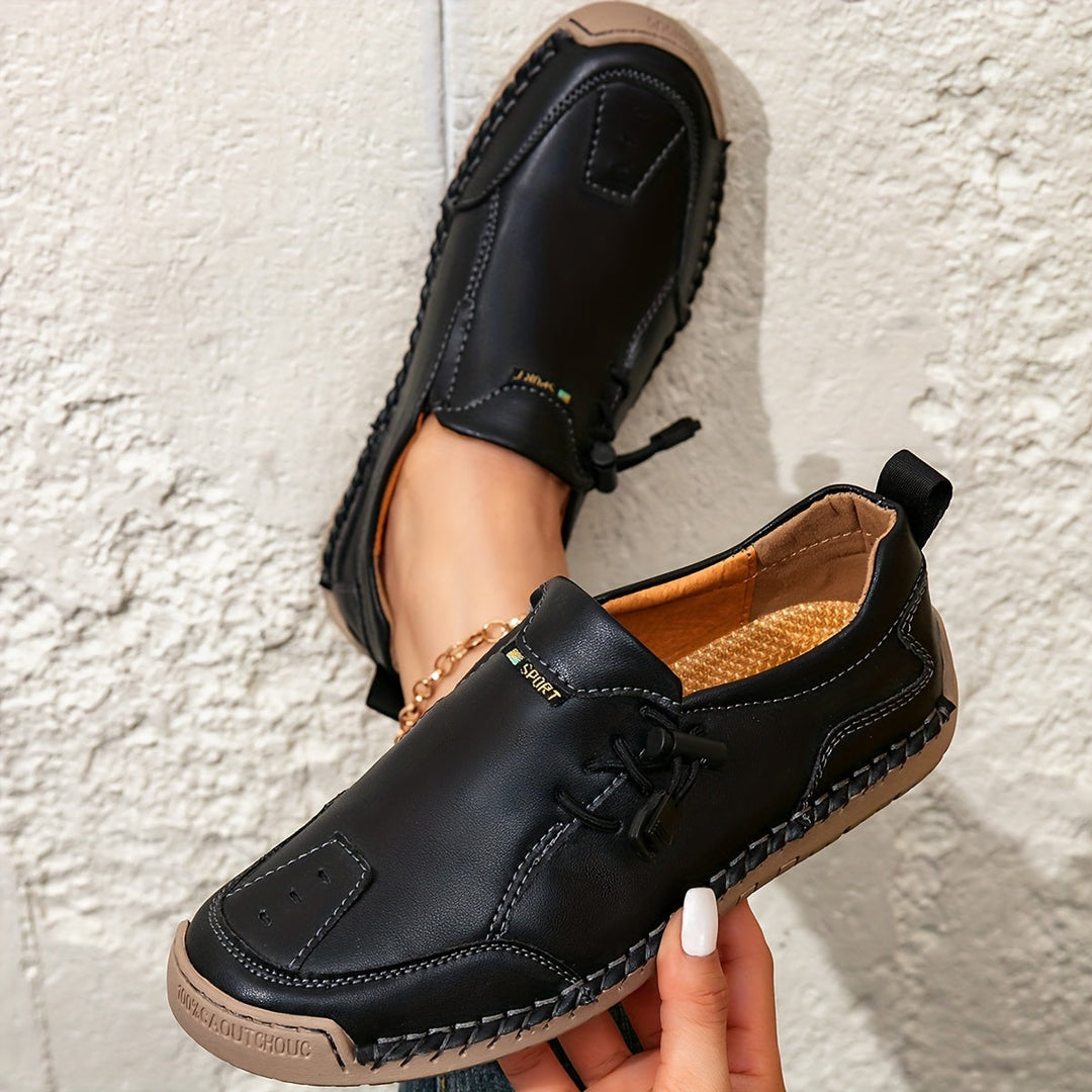 Agnès Paris | Mocassins Confort Piqués Main Mathilde