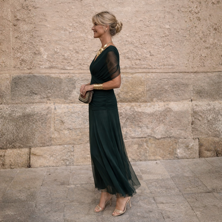 Agnès Paris | Robe Longue Épaules Dénudées Camille