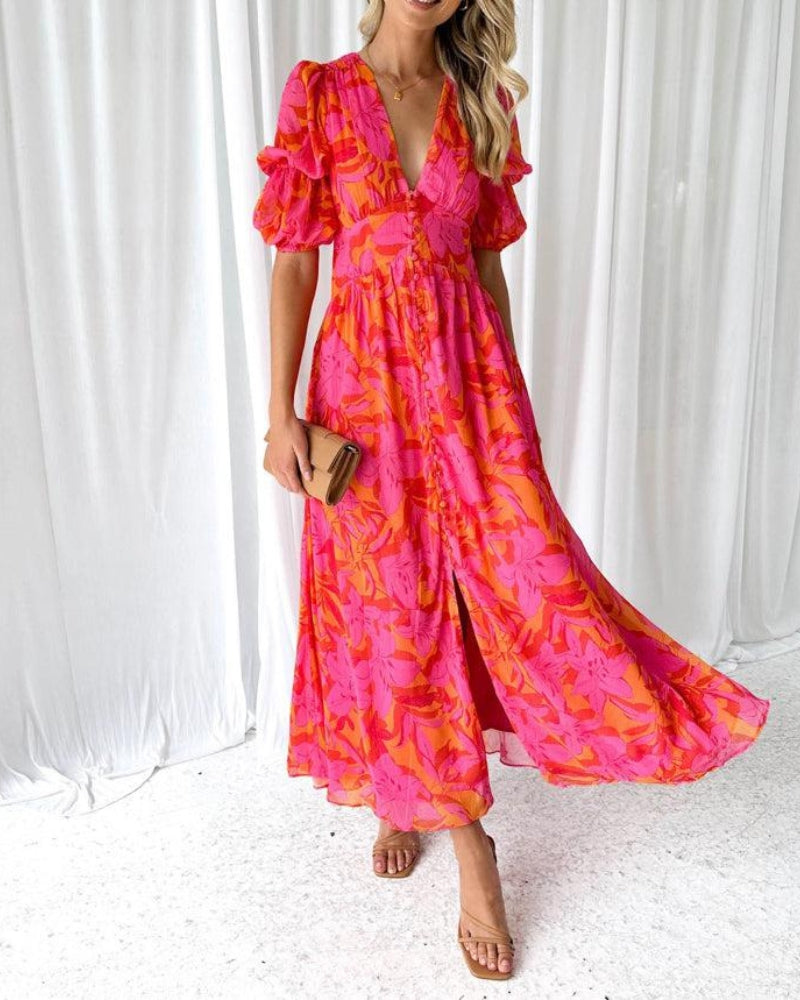 Agnès Paris | Robe Maxi Éclat Solaire