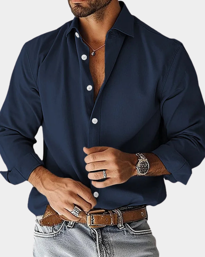 Agnès Paris | CHEMISE BOUTONNÉE ÉTIREMENT COUPE SLIM POUR HOMME