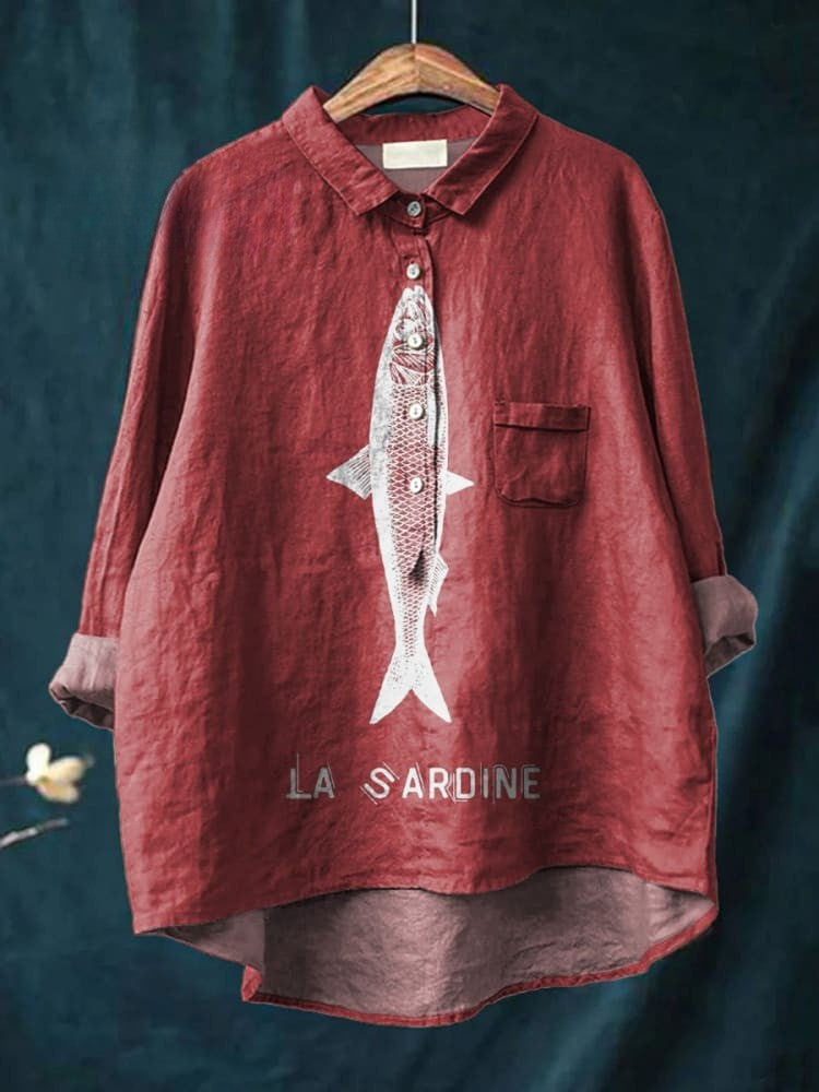 Agnès Paris | Chemise Élégante à Motif Adèle