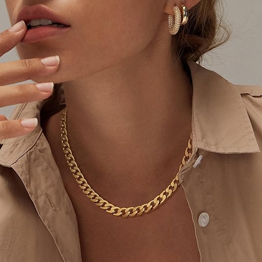 Agnès Paris | COLLIER CHUNKY CUBAN LINK