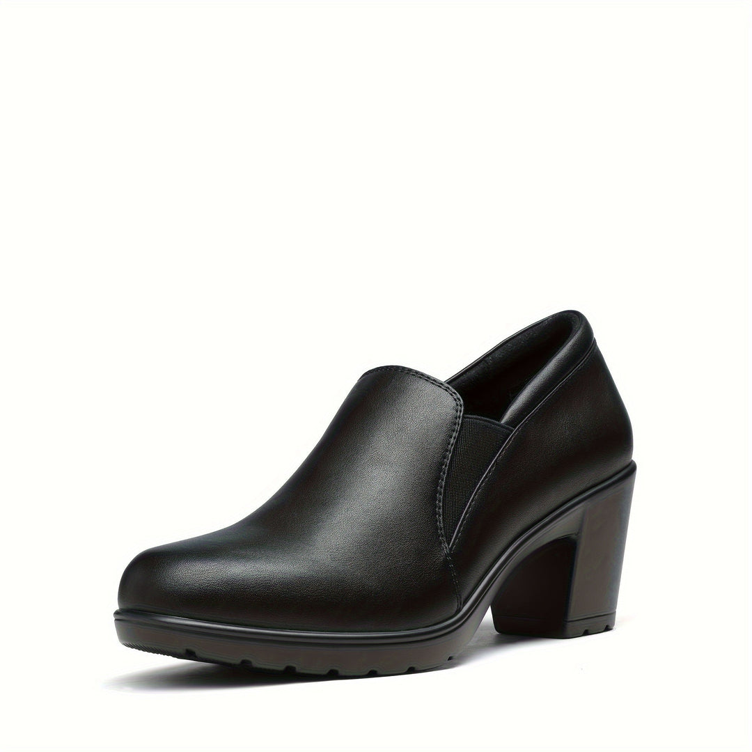 Agnès Paris | Mocassins à Talon Bloc Confort Margot