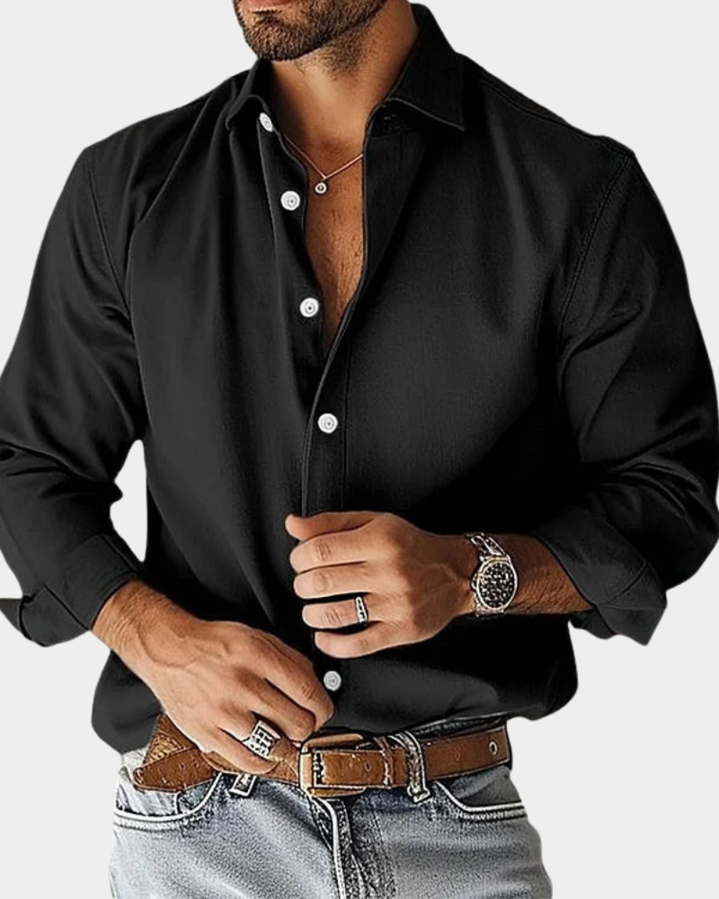 Agnès Paris | CHEMISE BOUTONNÉE ÉTIREMENT COUPE SLIM POUR HOMME