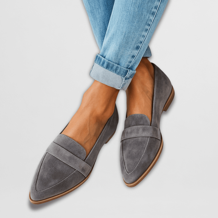 Agnès Paris | Mocassins Daim Confort Léa