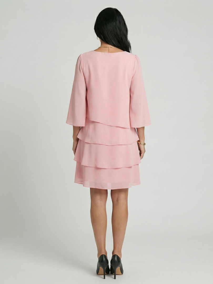 Agnès Paris | Robe à manches évasées et longueur genou Della