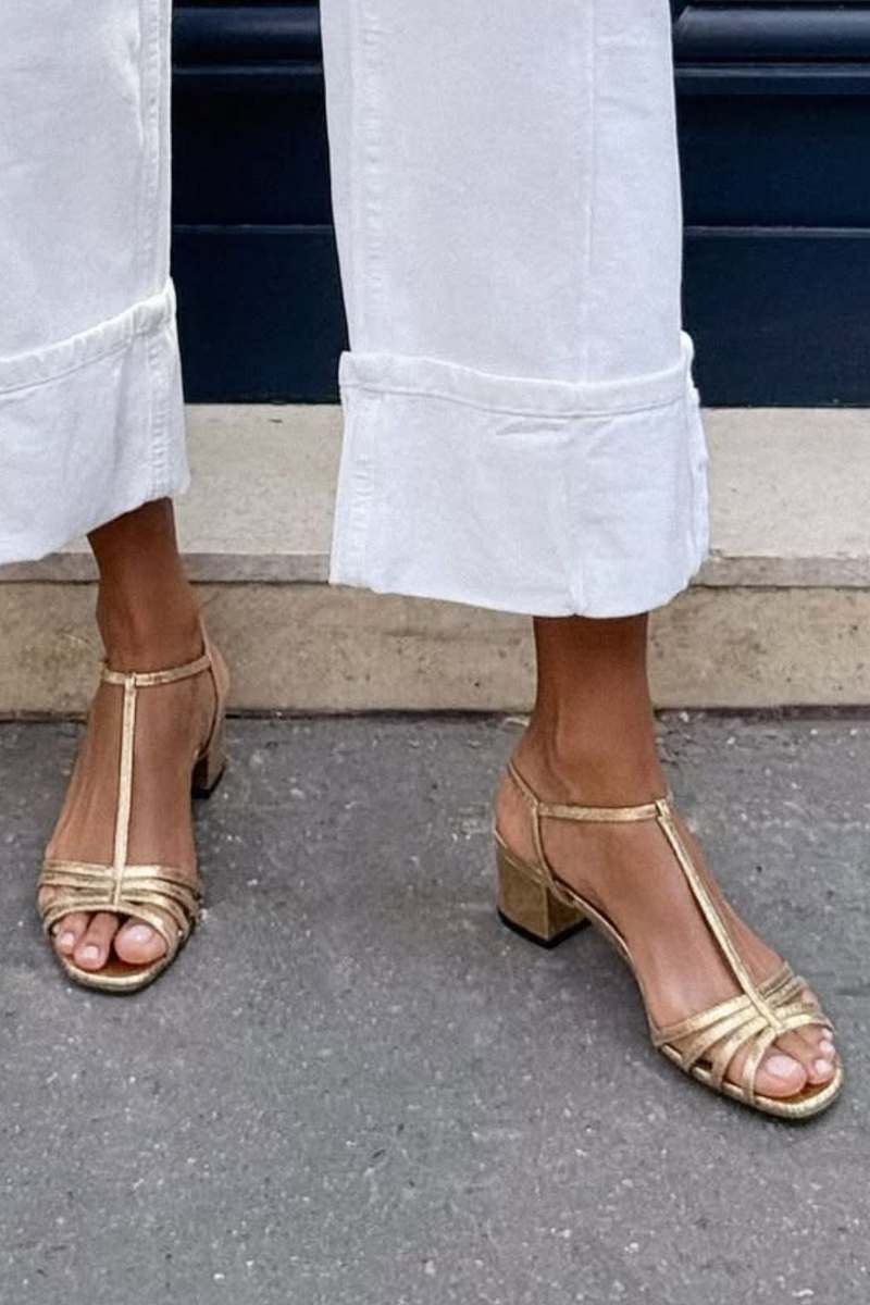 Agnès Paris | Sandales à Petit Talon Marie